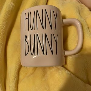 Pink hunny bunny Rae Dunn mug